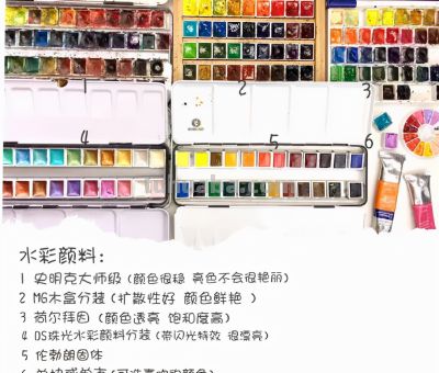 95后美女教你画钢笔淡彩，张张都是精品，构图和配色超棒 - 图画吧TUHUABA