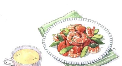 95后美女教你画钢笔淡彩，张张都是精品，构图和配色超棒 - 图画吧TUHUABA