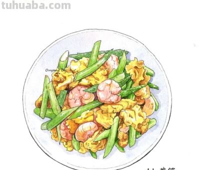 95后美女教你画钢笔淡彩，张张都是精品，构图和配色超棒 - 图画吧TUHUABA