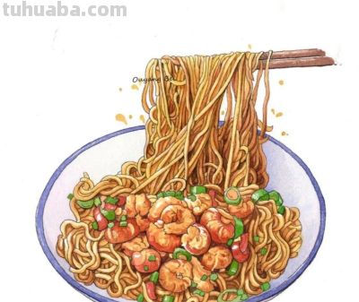 95后美女教你画钢笔淡彩，张张都是精品，构图和配色超棒 - 图画吧TUHUABA