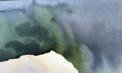 适合零基础小白临摹学习，超详细水彩石头教程 - 图画吧TUHUABA