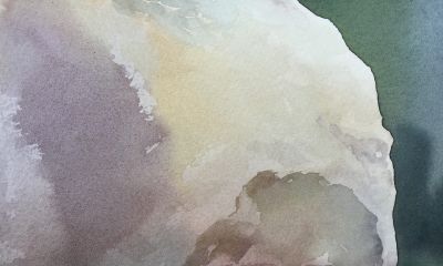 适合零基础小白临摹学习，超详细水彩石头教程 - 图画吧TUHUABA