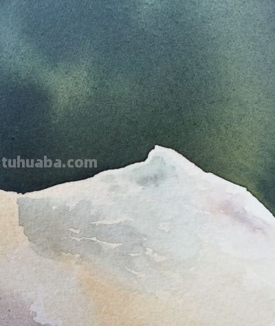 适合零基础小白临摹学习，超详细水彩石头教程 - 图画吧TUHUABA