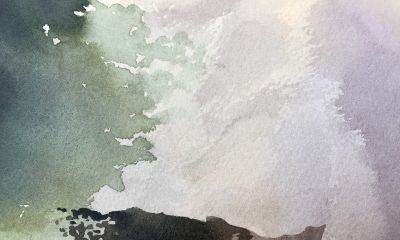 适合零基础小白临摹学习，超详细水彩石头教程 - 图画吧TUHUABA