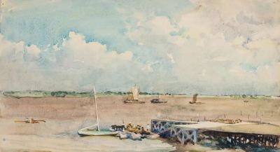 杭鸣时水彩笔下的江南很诗意！很美！ - 图画吧TUHUABA