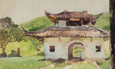 杭鸣时水彩笔下的江南很诗意！很美！ - 图画吧TUHUABA