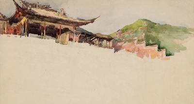 杭鸣时水彩笔下的江南很诗意！很美！ - 图画吧TUHUABA