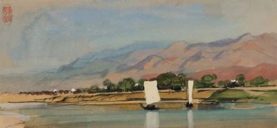 杭鸣时水彩笔下的江南很诗意！很美！ - 图画吧TUHUABA