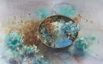 日本水彩画家永山裕子：在水彩的世界初遇 - 图画吧TUHUABA