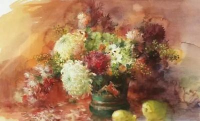 日本水彩画家永山裕子：在水彩的世界初遇 - 图画吧TUHUABA