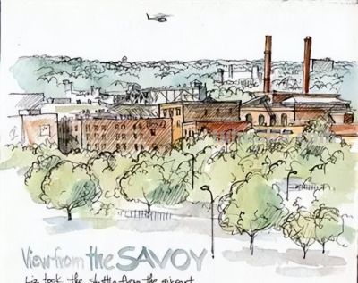 美国自由水彩画家Cathy Johnson的手绘本 - 图画吧TUHUABA