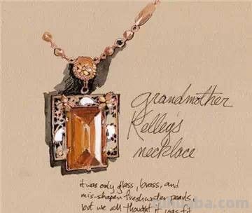 美国自由水彩画家Cathy Johnson的手绘本 - 图画吧TUHUABA