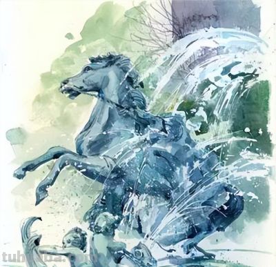 美国自由水彩画家Cathy Johnson的手绘本 - 图画吧TUHUABA