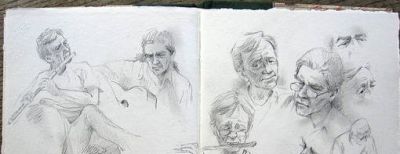 美国自由水彩画家Cathy Johnson的手绘本 - 图画吧TUHUABA