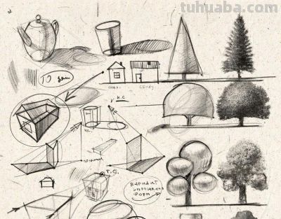 俄罗斯素描老师，素描教学干货 - 图画吧TUHUABA