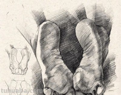 俄罗斯素描老师，素描教学干货 - 图画吧TUHUABA