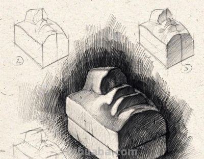 俄罗斯素描老师，素描教学干货 - 图画吧TUHUABA