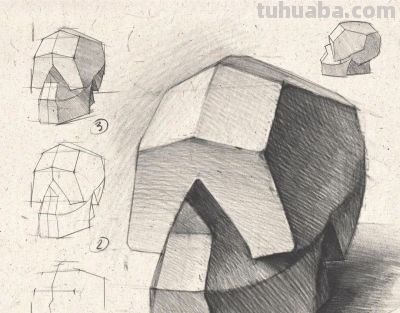 俄罗斯素描老师，素描教学干货 - 图画吧TUHUABA