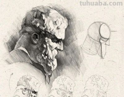 俄罗斯素描老师，素描教学干货 - 图画吧TUHUABA