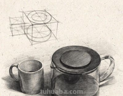 俄罗斯素描老师，素描教学干货 - 图画吧TUHUABA