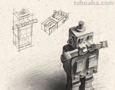 俄罗斯素描老师，素描教学干货 - 图画吧TUHUABA