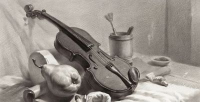 静物素描步骤和要点 - 图画吧TUHUABA