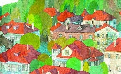 多彩大地上的水色交响——浅谈中国当代水彩风景画的新突破 - 图画吧TUHUABA