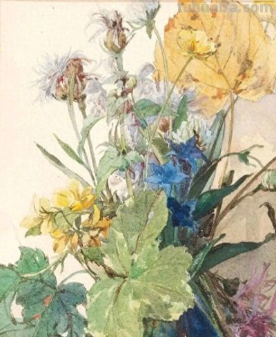 生命的蓬勃与美好|Gustav Feith的水彩 - 今日头条