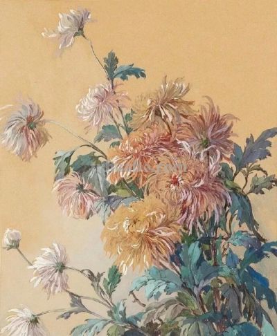 生命的蓬勃与美好|Gustav Feith的水彩 - 图画吧TUHUABA