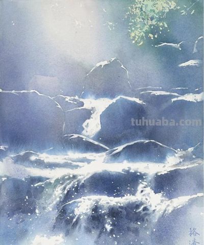 世界水彩：中国宝岛籍水彩画家林裕清 - 图画吧TUHUABA