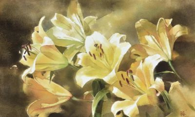 世界水彩：中国宝岛籍水彩画家林裕清 - 图画吧TUHUABA