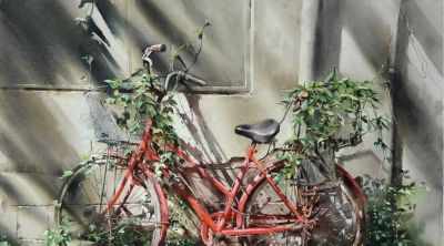 世界水彩：中国宝岛籍水彩画家林裕清 - 图画吧TUHUABA