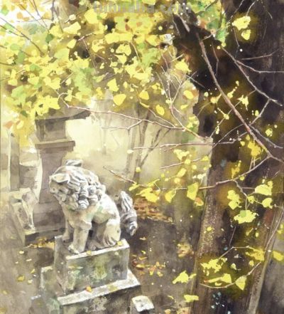 世界水彩：中国宝岛籍水彩画家林裕清 - 图画吧TUHUABA