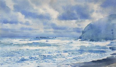 世界水彩：中国宝岛籍水彩画家林裕清 - 图画吧TUHUABA