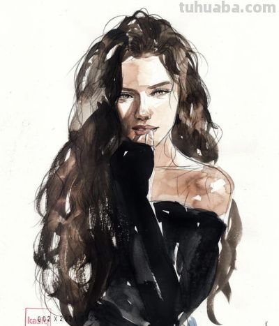 韩国的水彩插画师卡西克·郑宇作品 - 图画吧TUHUABA