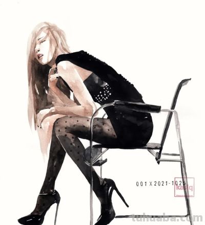 韩国的水彩插画师卡西克·郑宇作品 - 图画吧TUHUABA