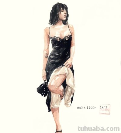 韩国的水彩插画师卡西克·郑宇作品 - 图画吧TUHUABA