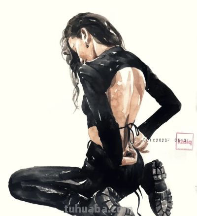 韩国的水彩插画师卡西克·郑宇作品 - 图画吧TUHUABA