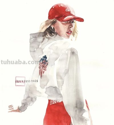 韩国的水彩插画师卡西克·郑宇作品 - 图画吧TUHUABA