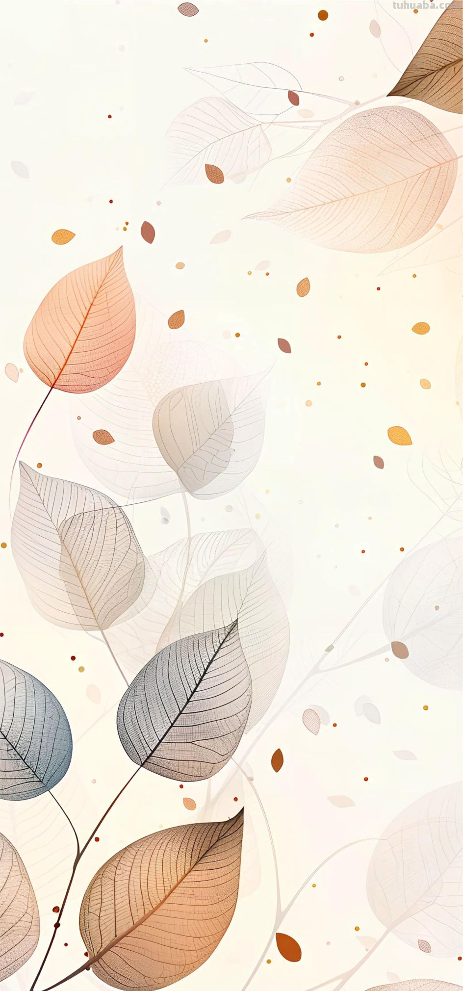 清新手绘｜创意花卉｜壁纸 - 图画吧TUHUABA