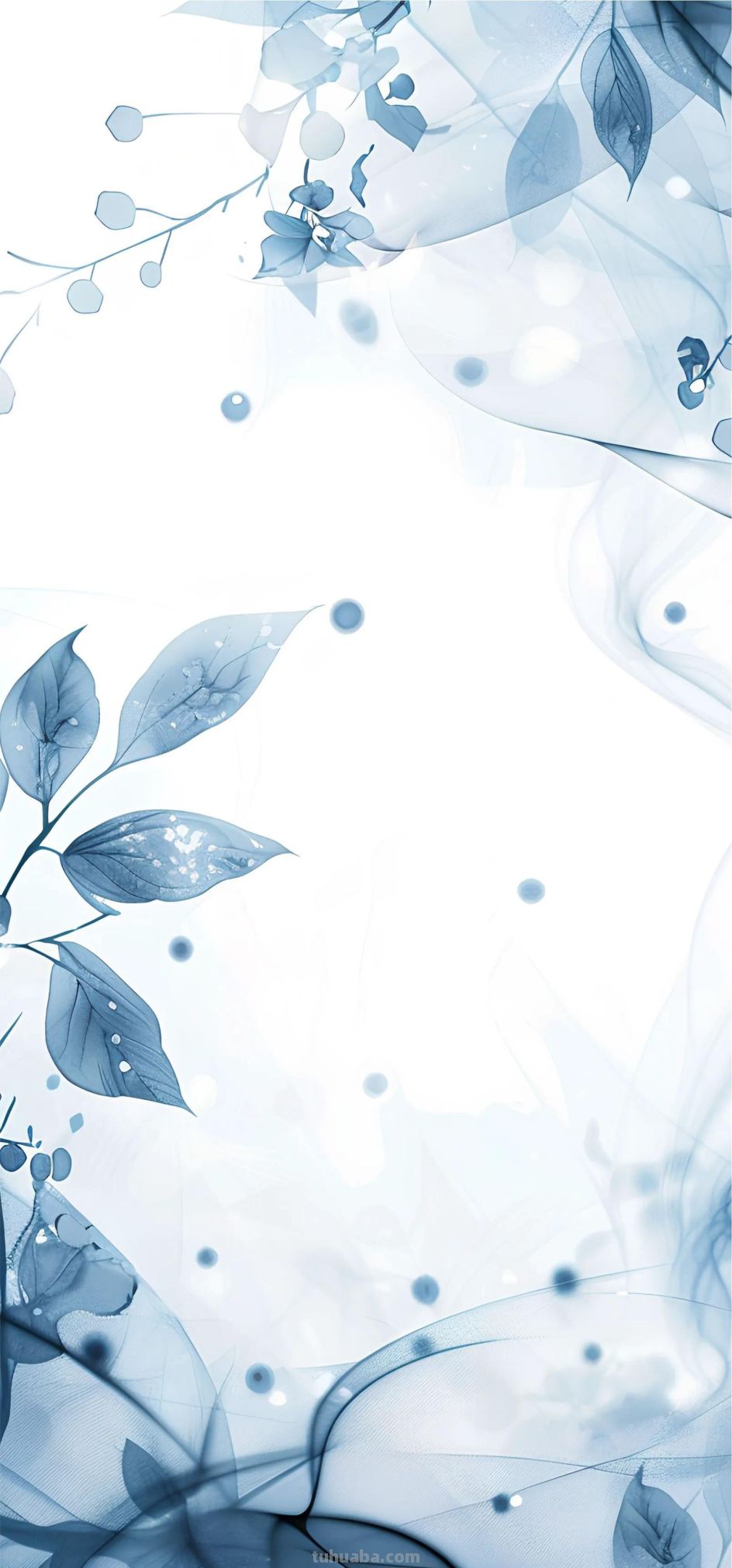 清新手绘｜创意花卉｜壁纸 - 图画吧TUHUABA
