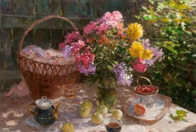 乌克兰画家笔下的花卉静物，让人流连忘返 | 油画 - 图画吧TUHUABA