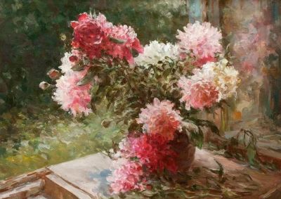 乌克兰画家笔下的花卉静物，让人流连忘返 | 油画 - 图画吧TUHUABA
