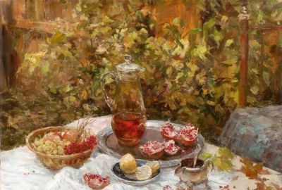 乌克兰画家笔下的花卉静物，让人流连忘返 | 油画 - 图画吧TUHUABA