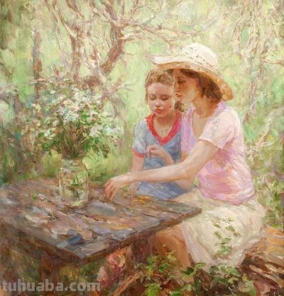 乌克兰画家笔下的花卉静物，让人流连忘返 | 油画 - 图画吧TUHUABA
