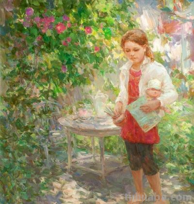 乌克兰画家笔下的花卉静物，让人流连忘返 | 油画 - 图画吧TUHUABA