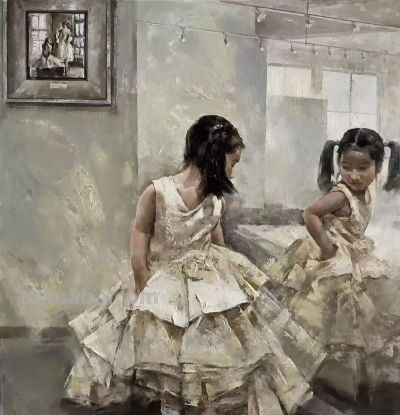 优秀油画作品欣赏【人物篇】 - 图画吧TUHUABA