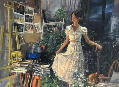 优秀油画作品欣赏【人物篇】 - 图画吧TUHUABA