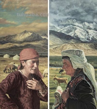 优秀油画作品欣赏【人物篇】 - 图画吧TUHUABA