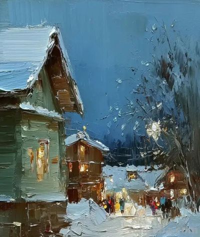 Normov art（美国）油画作品 - 图画吧TUHUABA